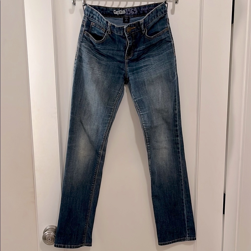 Gap Kids 1969 Blue Straight Leg Jeans